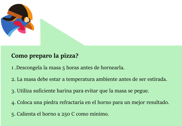 Masa de Pizza 260g  2-Pack